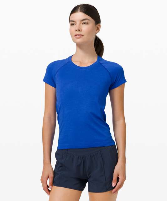 Lululemon Swiftly Tech Short Sleeve Crew - Heartthrob / Heartthrob ...