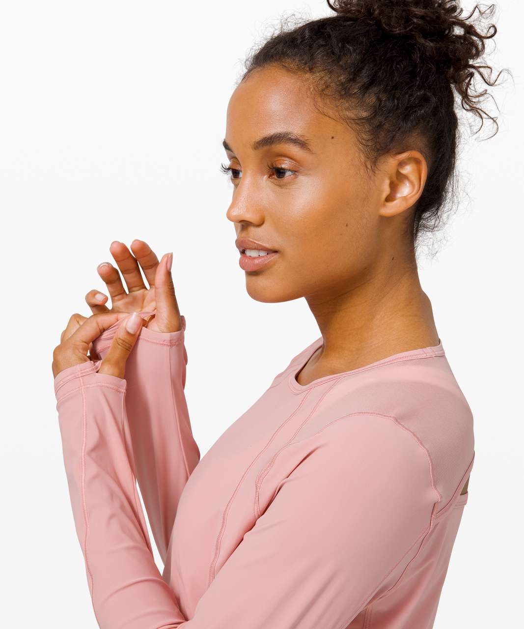 Lululemon Sculpt Long Sleeve - Pink Pastel