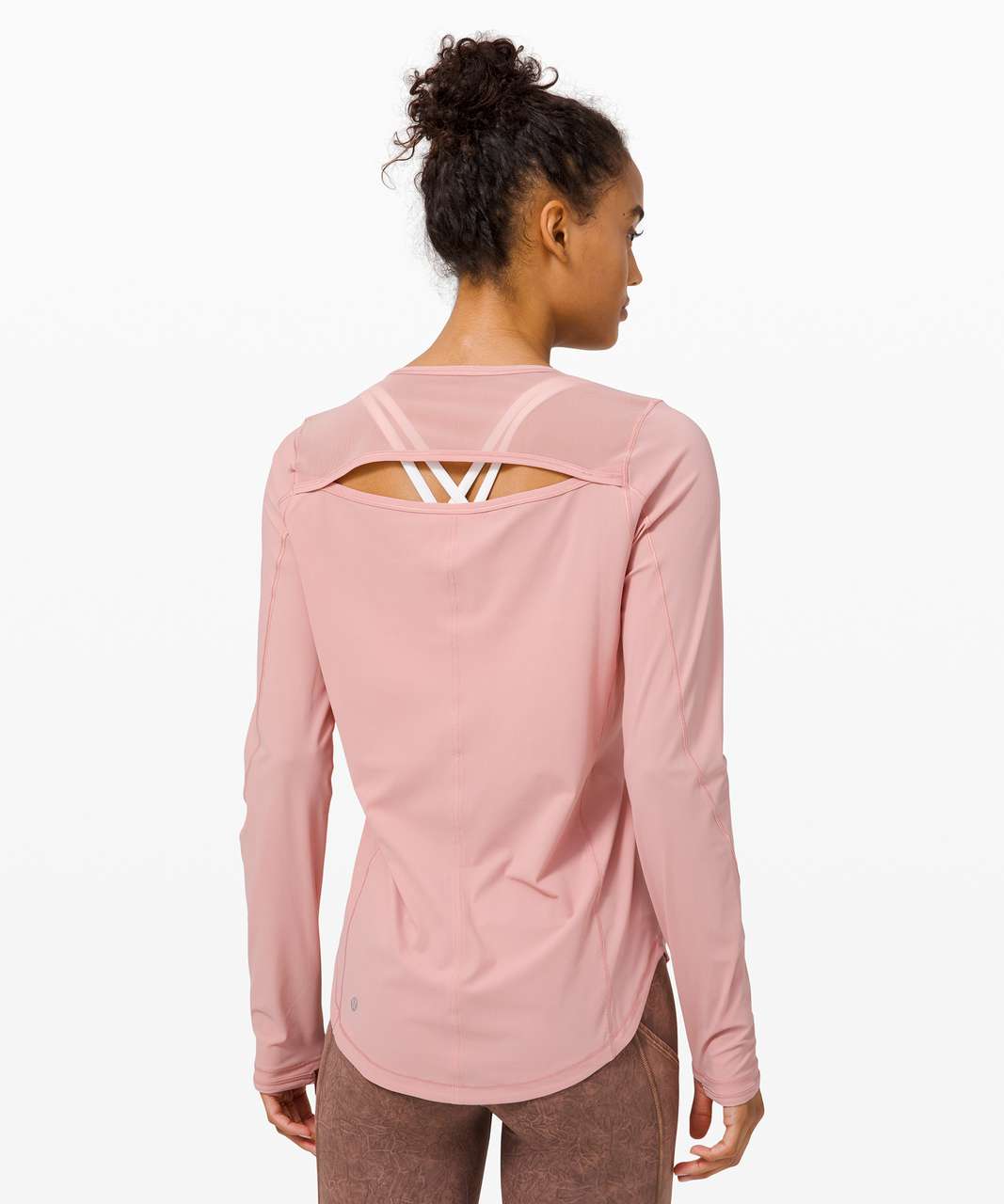 Lululemon Sculpt Long Sleeve - Pink Pastel