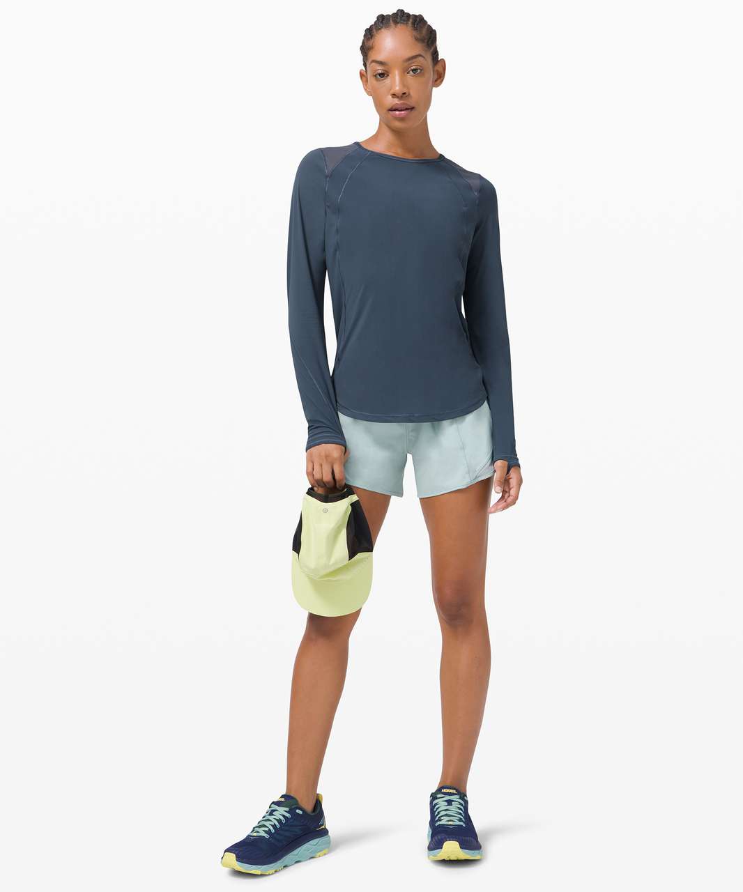 Lululemon Sculpt Long Sleeve - Iron Blue