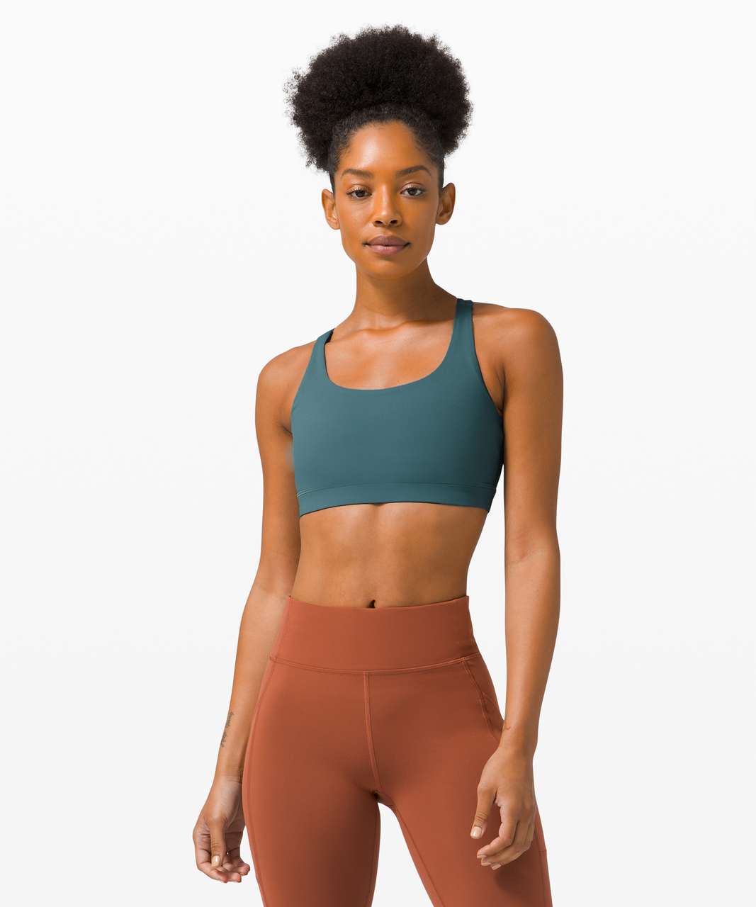 lululemon energy bra teal - Gem