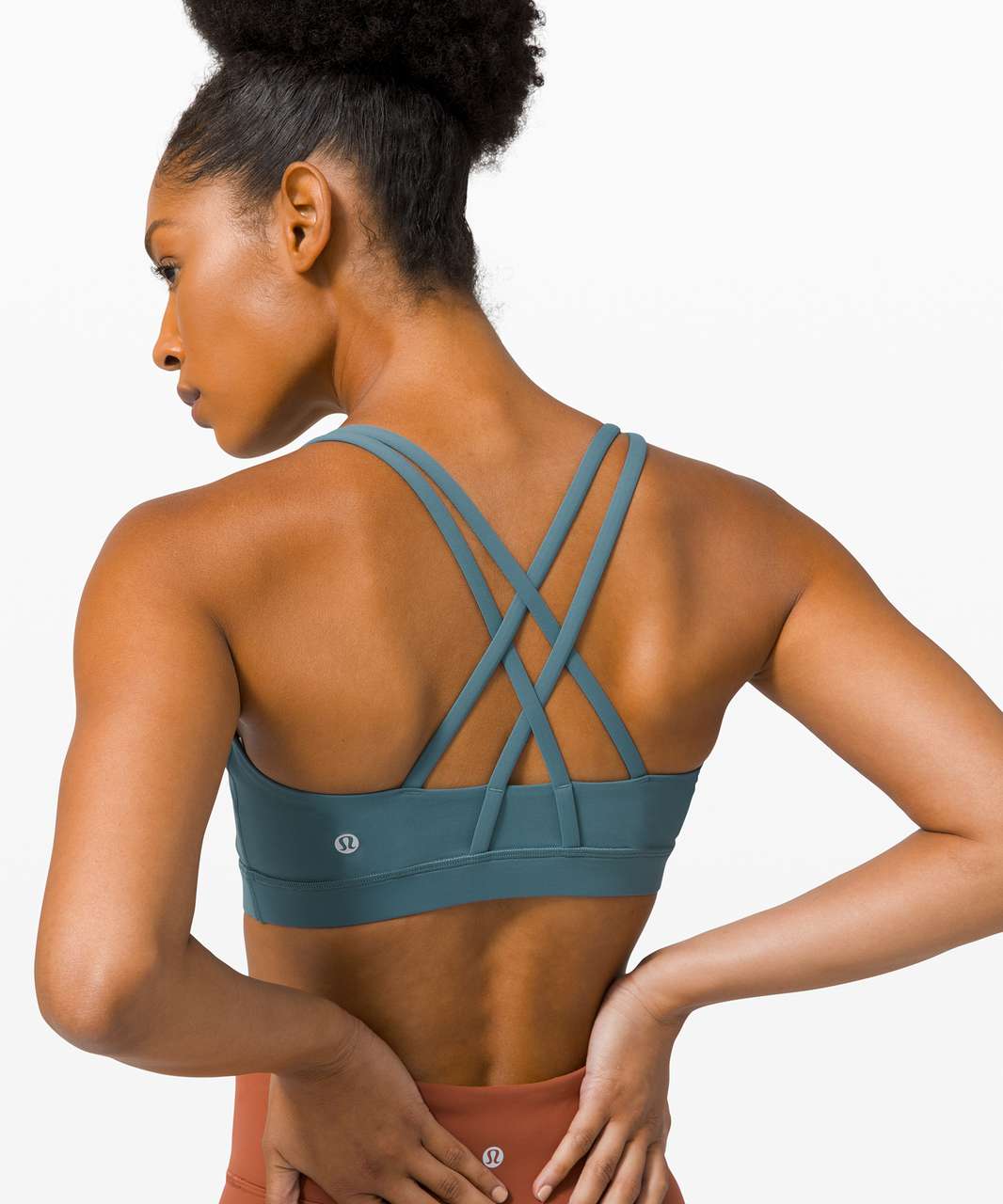 Lululemon Energy Bra *Medium Support, B–D Cup - Desert Teal