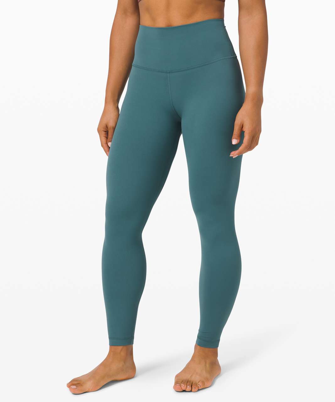 Lululemon align pant 25 in Heathered tidewater teal (size 2), Women's  Fashion, Activewear on Carousell