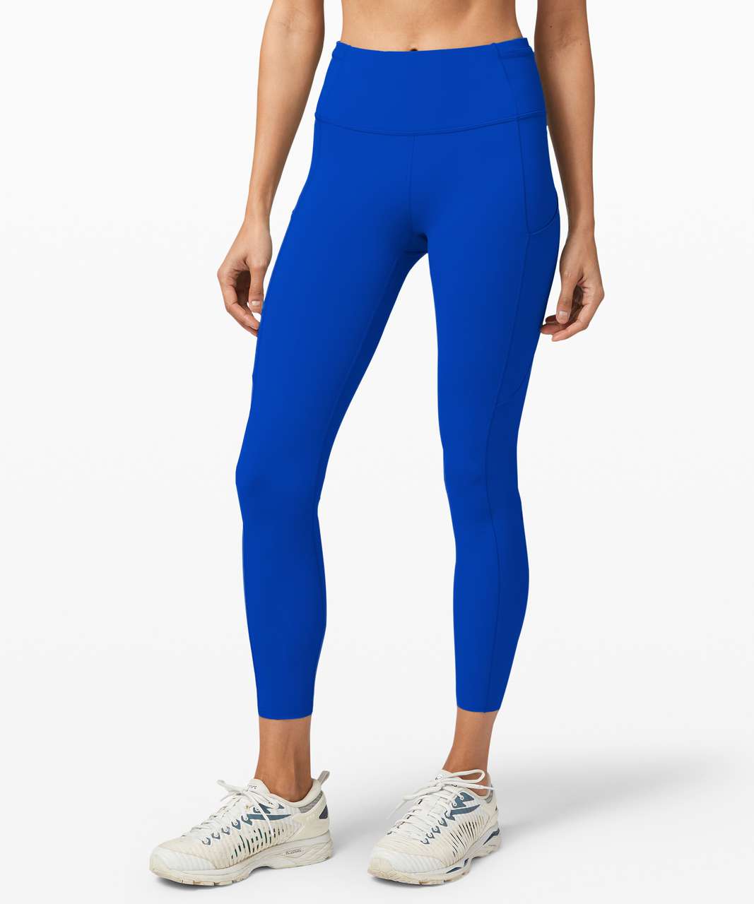 NEW LULULEMON Fast Free 25 Tight 8 Blue Cast