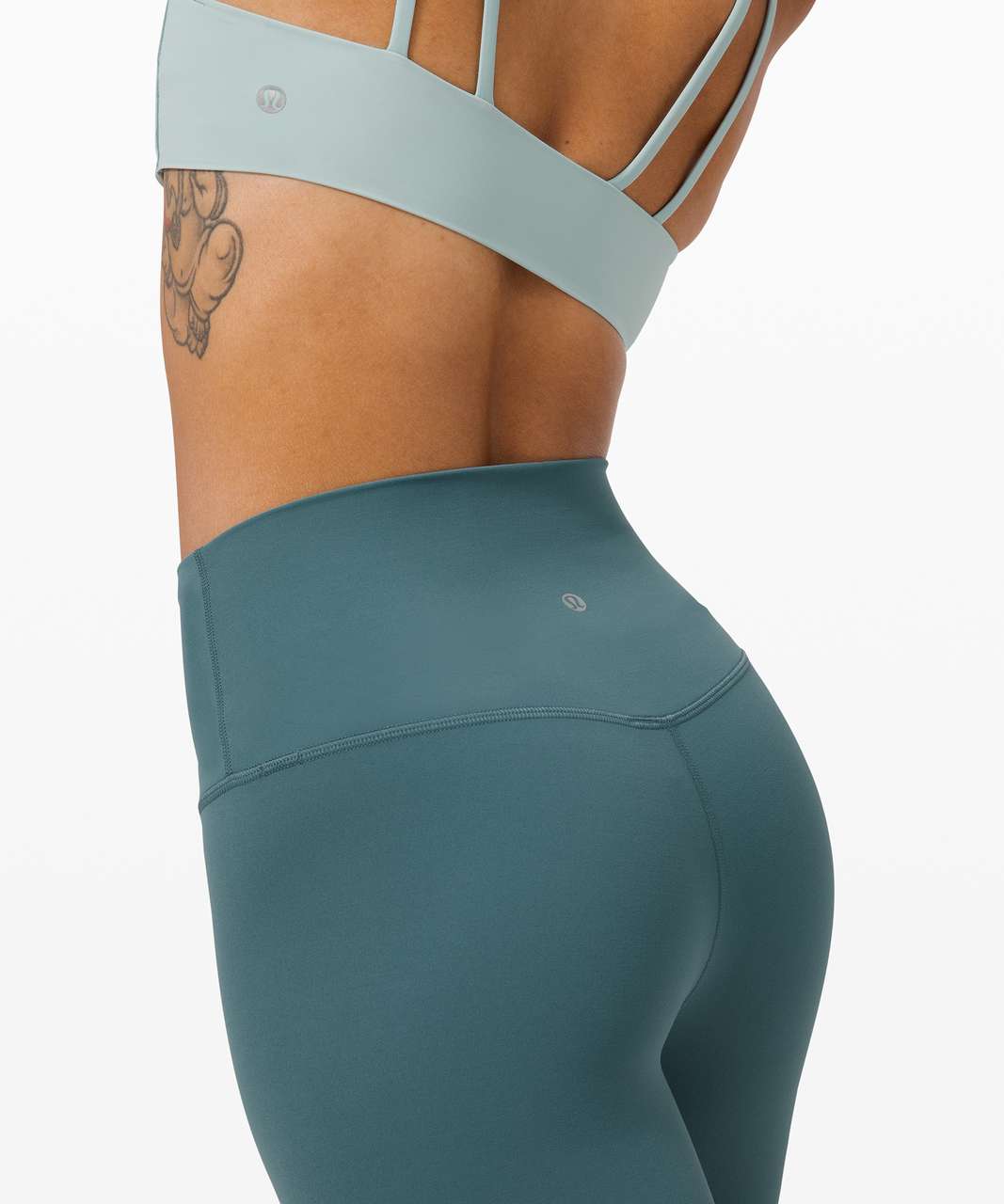 Lululemon Align Crop *21 - Desert Teal - lulu fanatics