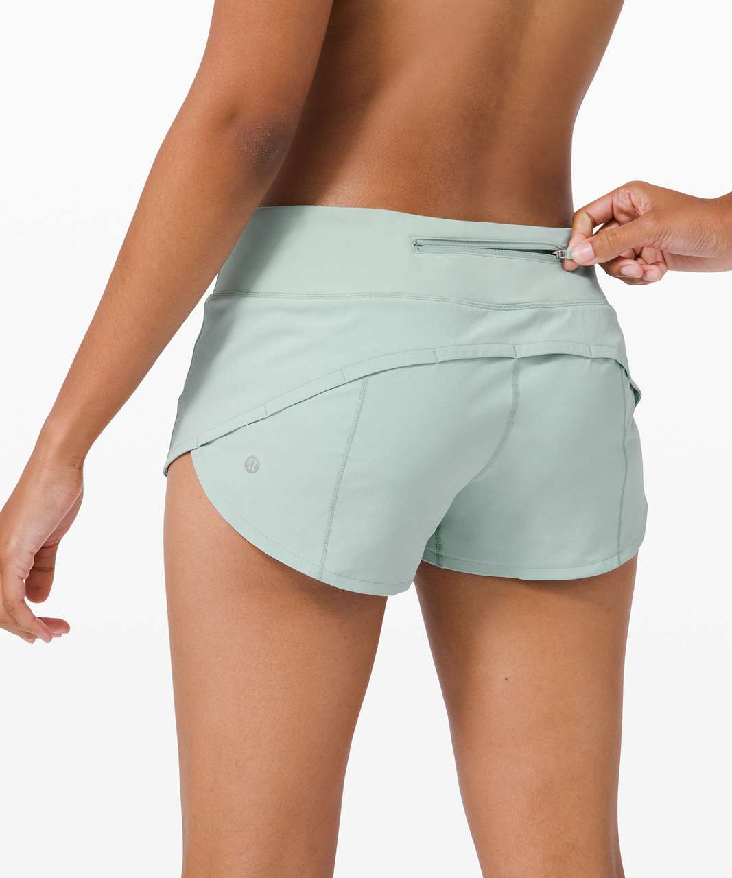 Lululemon Speed Up Short *2.5" - Hazy Jade