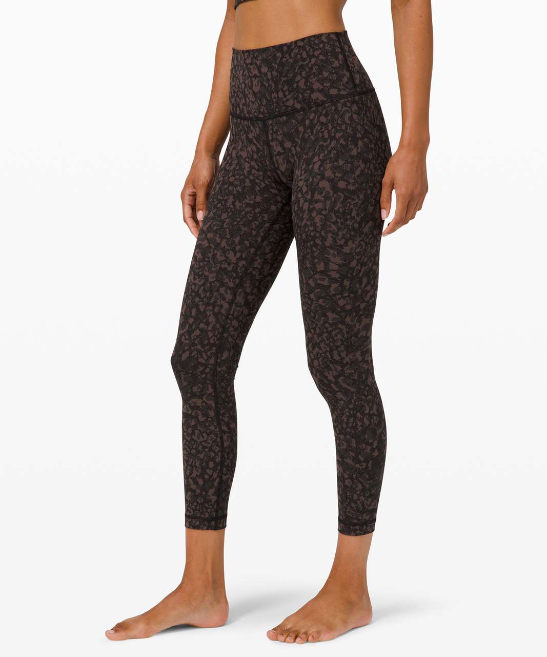 Lululemon Wunder Under High-Rise Tight 25" *Full-On Luxtreme - Wild Thing Camo Brown Earth Multi