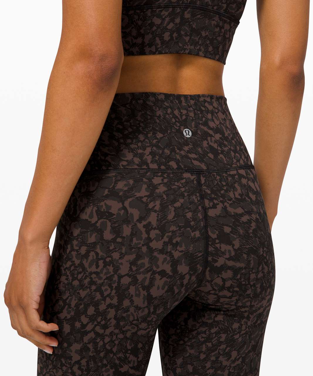 Lululemon Wunder Under HR Tight 25” *FLUX Size 10 Formation Camo Deep Coal  50601