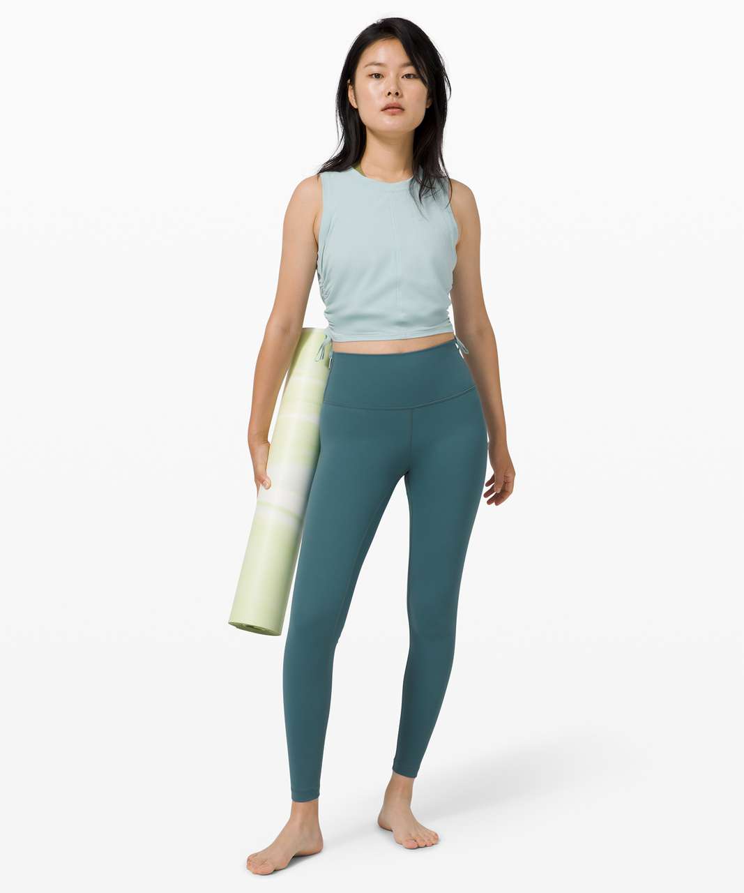 NWT Lululemon Wunder Under High-Rise Tight 28 Size 6 Tidewater Teal  Luxtreme