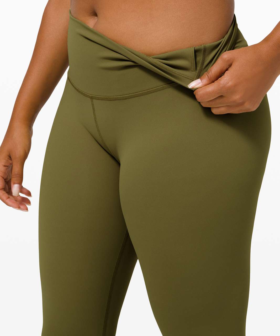 Lululemon Wunder Under High-Rise Tight 28" *Full-On Luxtreme - Bronze Green