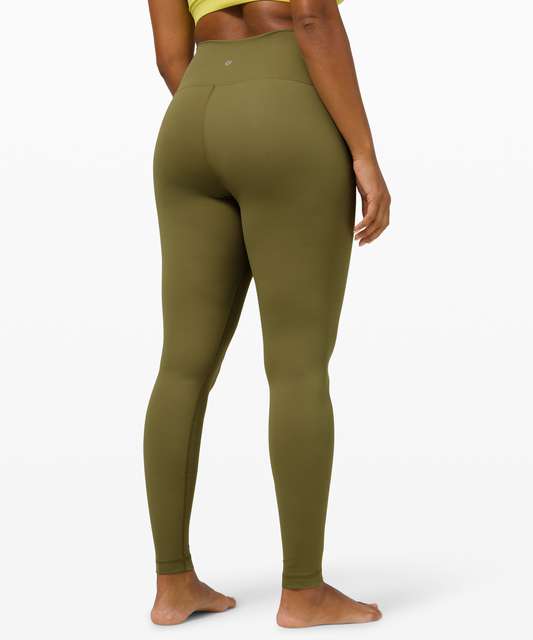 Lululemon Wunder Under 28 Discontinued Snow Washed French Clay