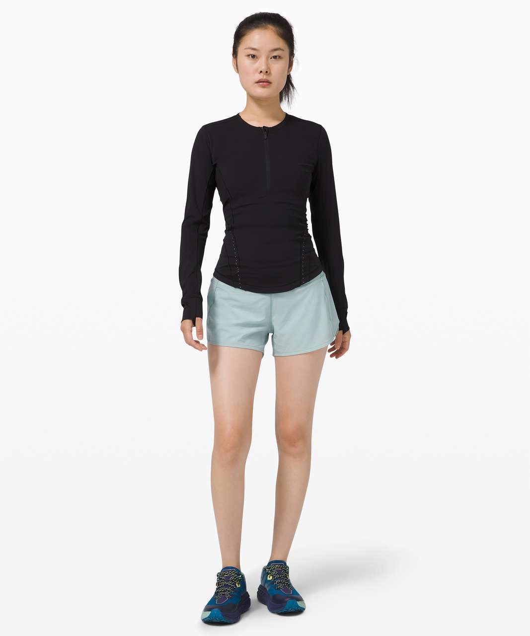 Lululemon Speed Up Short Long *4" Updated Fit - Hazy Jade