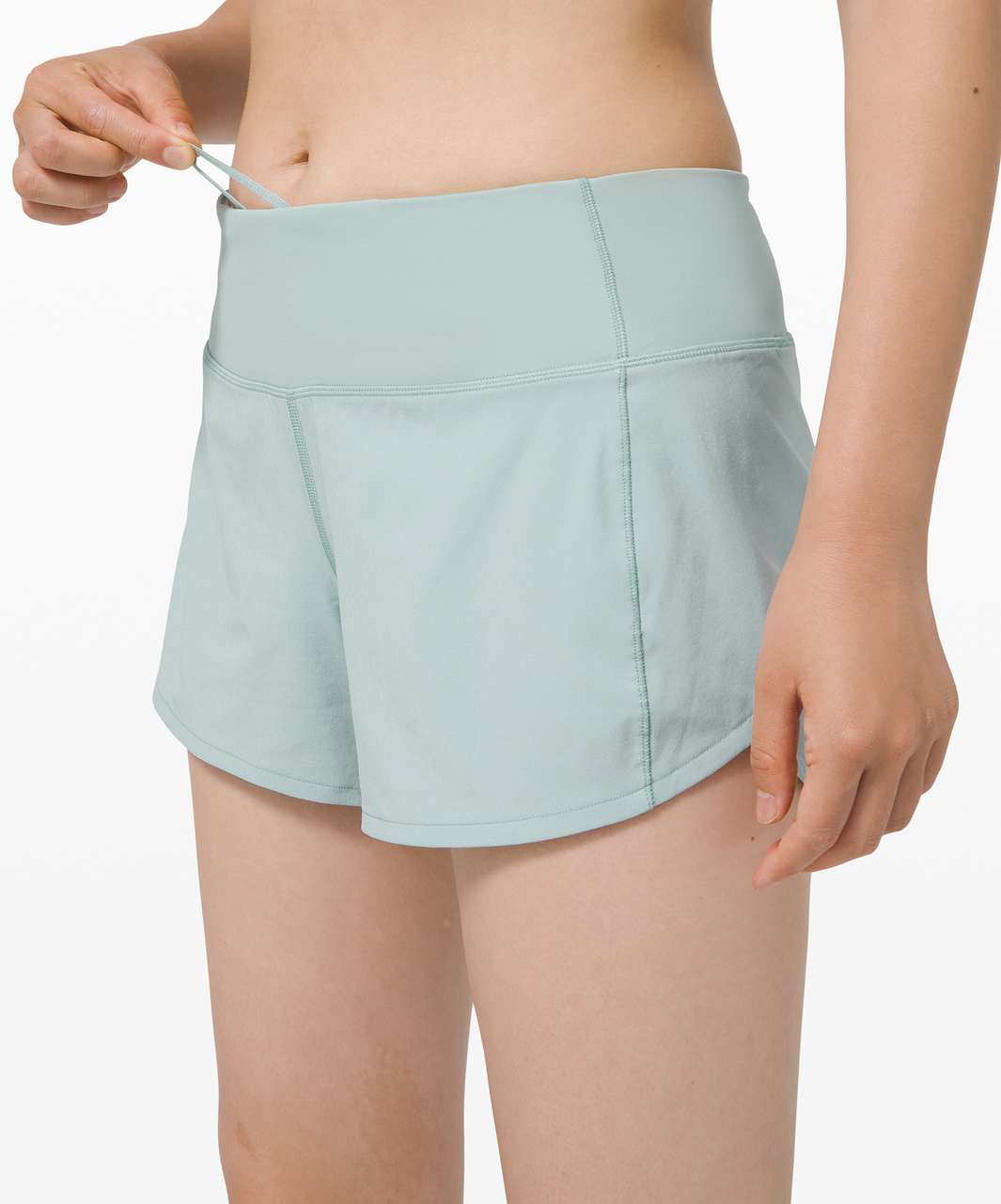 Lululemon Speed Up Short Long *4" Updated Fit - Hazy Jade