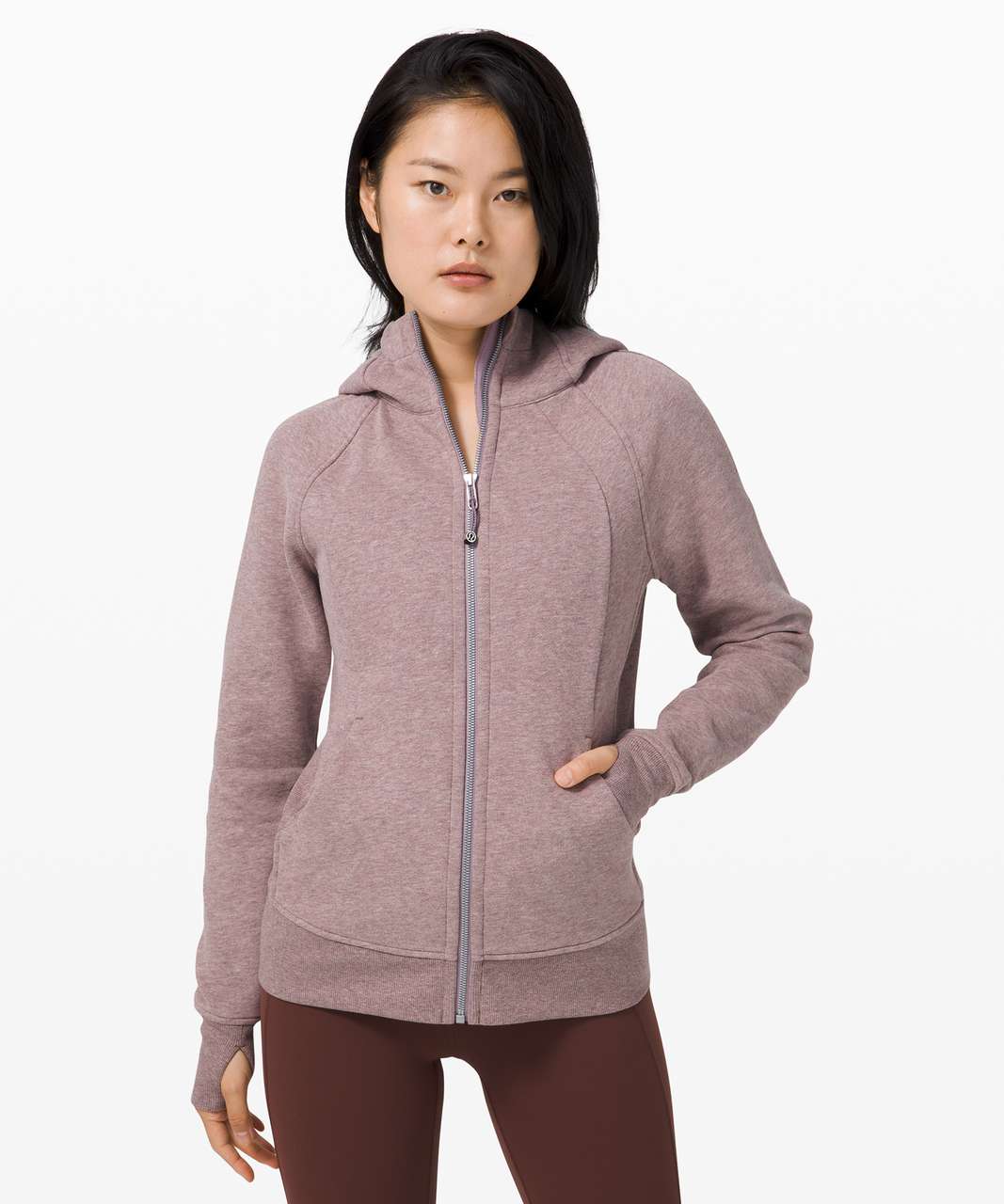 Lululemon Scuba Hoodie *Light Cotton Fleece - Heathered Desert