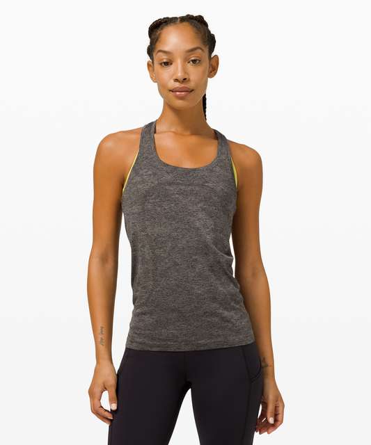 Lululemon Swiftly Tech Racerback (First Release) - Heathered Alarming ...