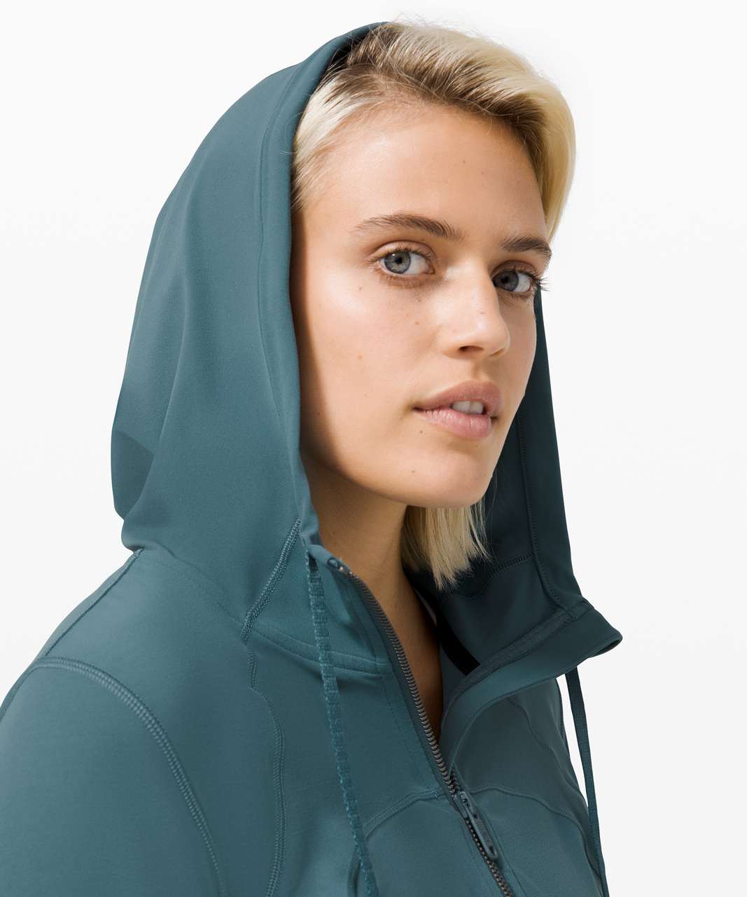 LULULEMON HOODED DEFINE JACKET NULU - DETE (Dessert Teal) in