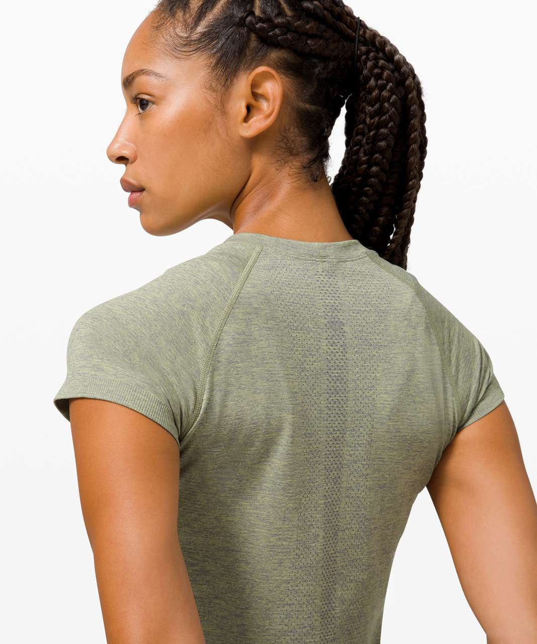 Buy Lululemon Swiftly Speed Short Sleeve Crew (Everglades Green, 4