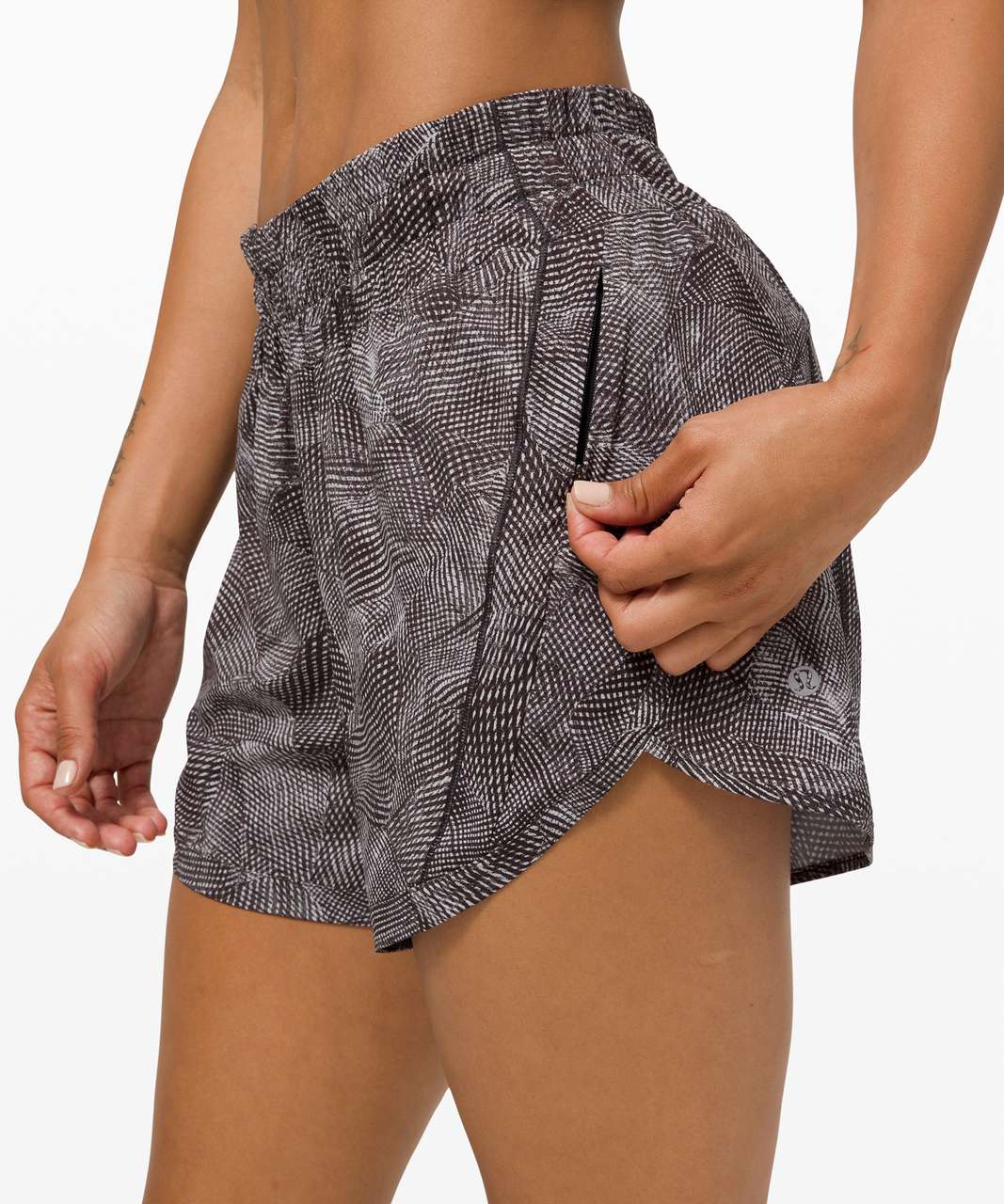 Lululemon Track That Short 5" - Velocity Mesh Island Mist Black