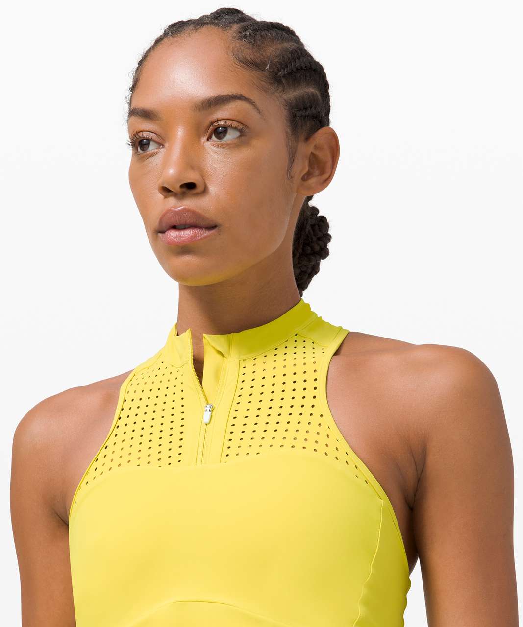 Lululemon Flow Y Bra Nulu *Light Support, B/C Cup - Yellow Serpentine -  lulu fanatics