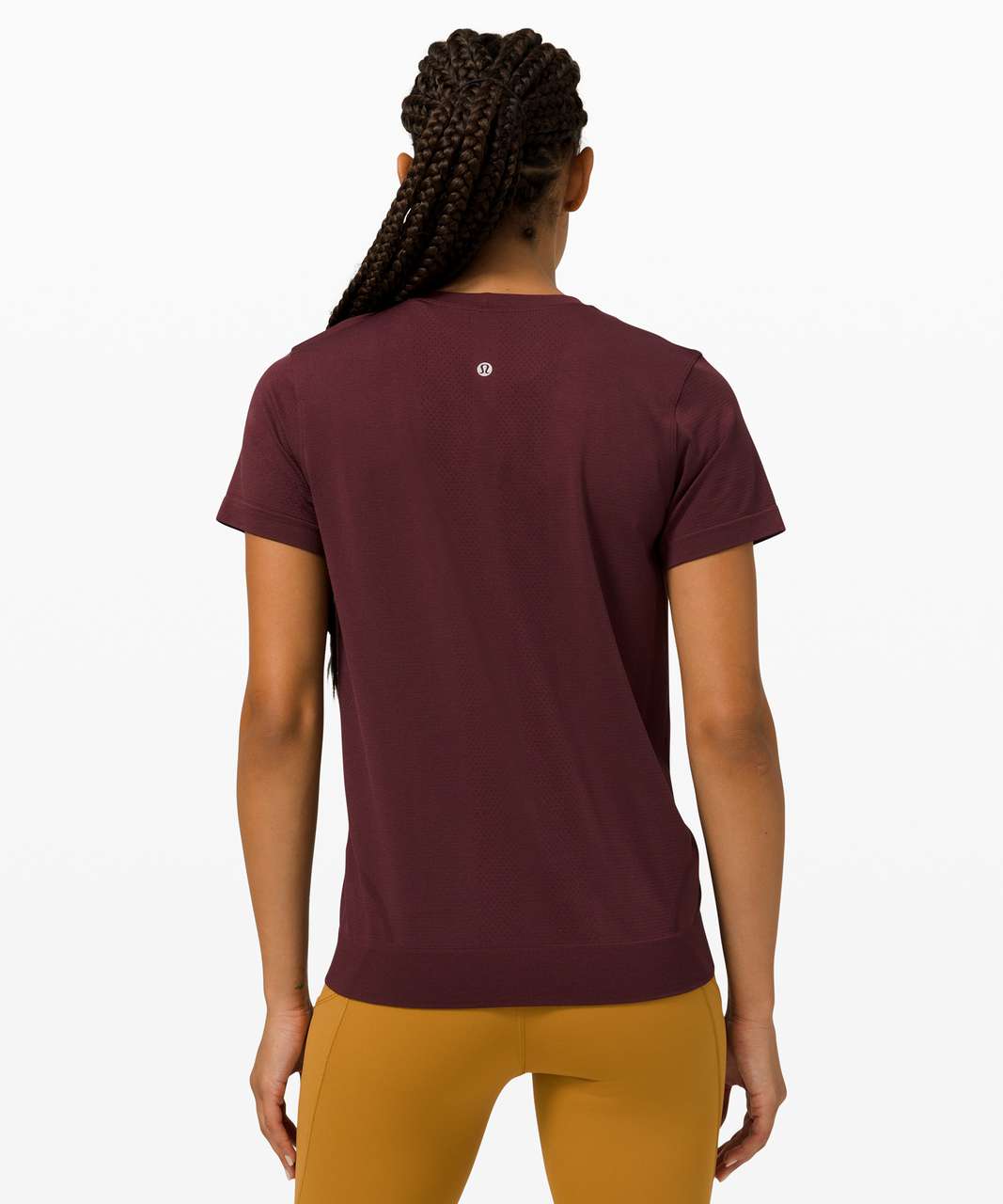 Lululemon Swiftly Breathe Short Sleeve - Cassis / Cassis - lulu fanatics