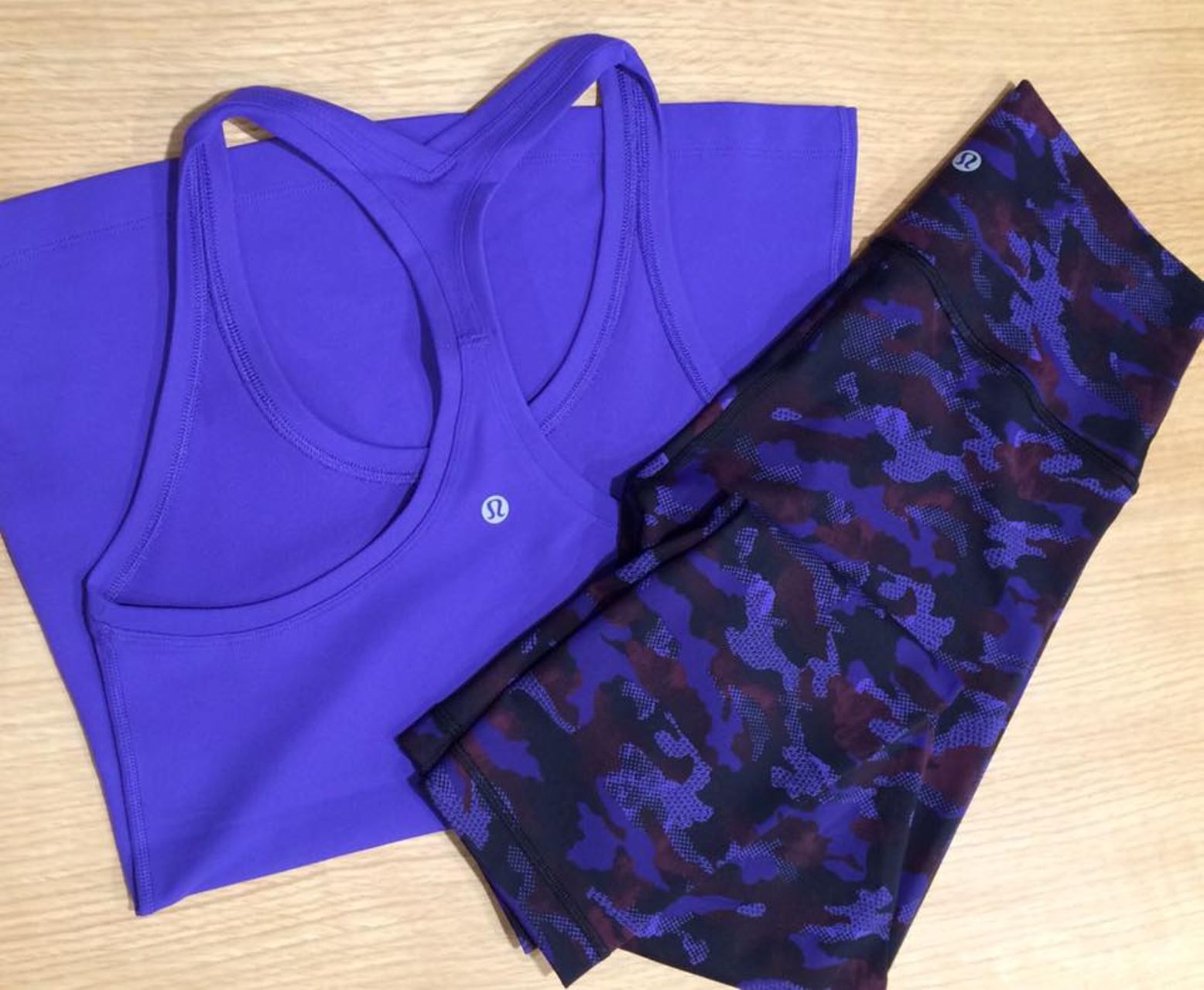 Lululemon Cool Racerback II - Super Purple