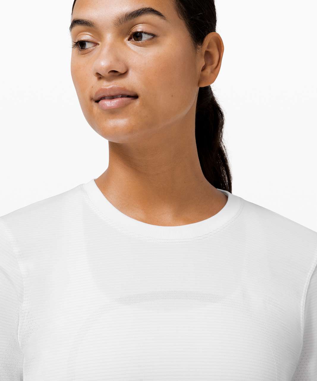 Lululemon Swiftly Breathe Long Sleeve - White / White