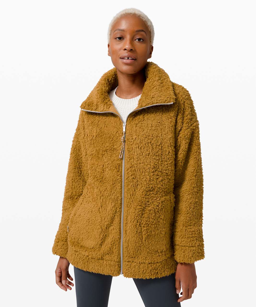 lulu sherpa jacket