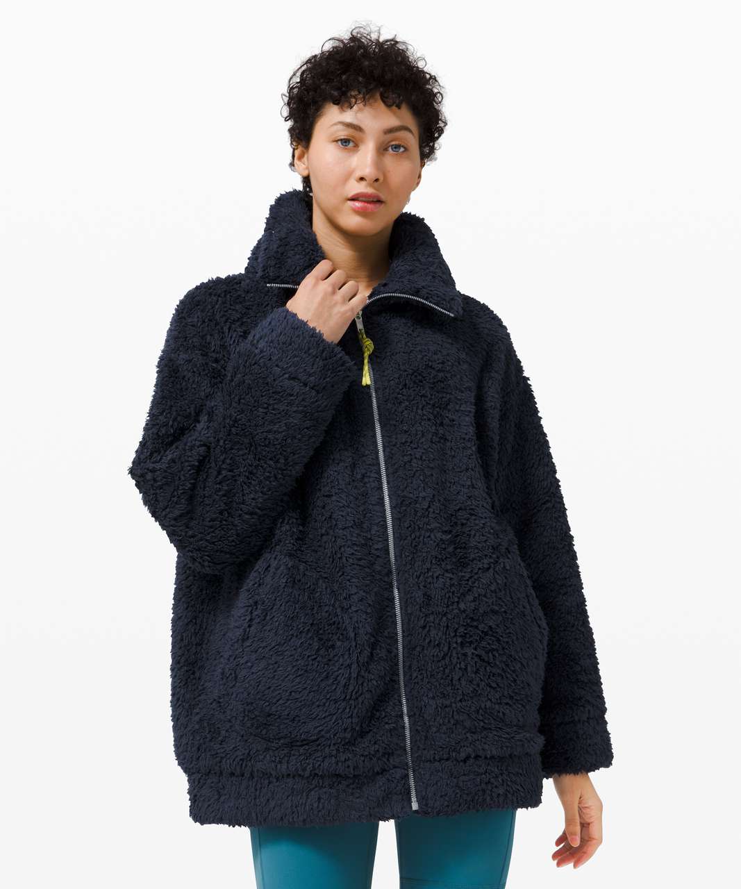 Lululemon Oh So Sherpa Jacket - True Navy