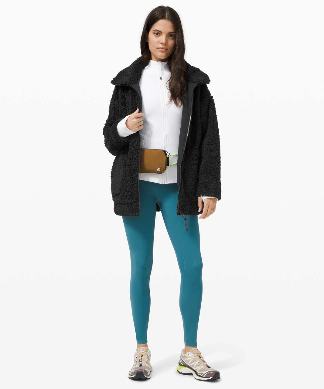 Lululemon Oh So Sherpa Half Zip - Trench - lulu fanatics