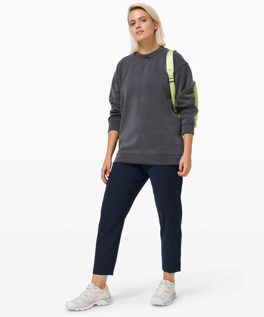 Lululemon All Yours Crew *Sandwash - Graphite Grey