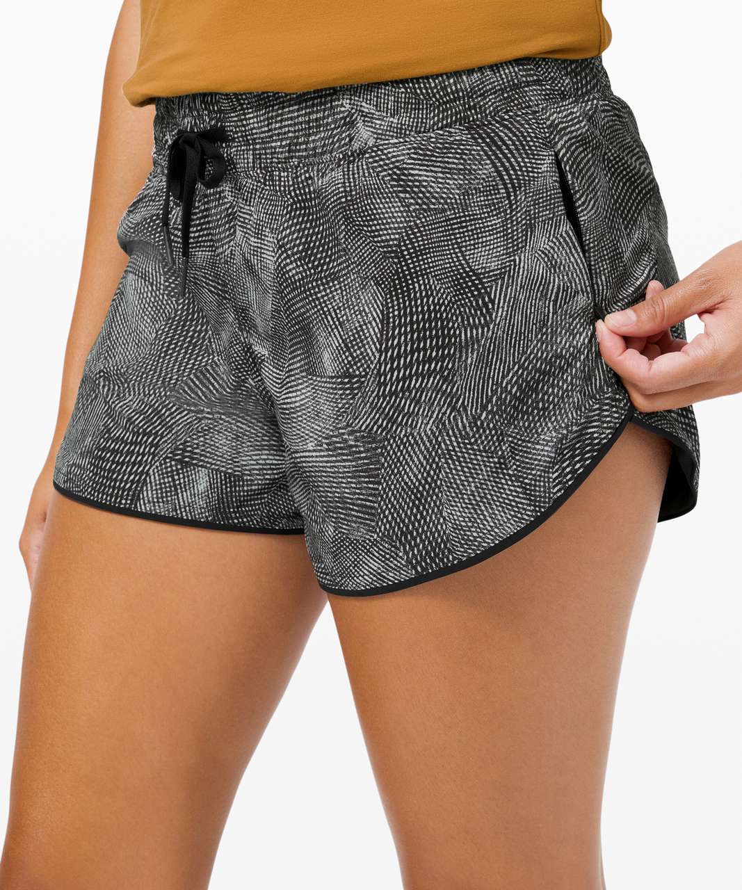 Lululemon Choose a Side Short *Reversible 3" - Velocity Mesh Island Mist Black / Black