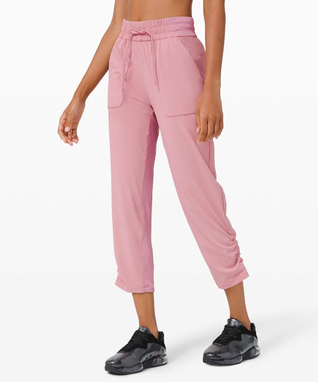 Lululemon Beyond the Studio Crop - Pink Taupe