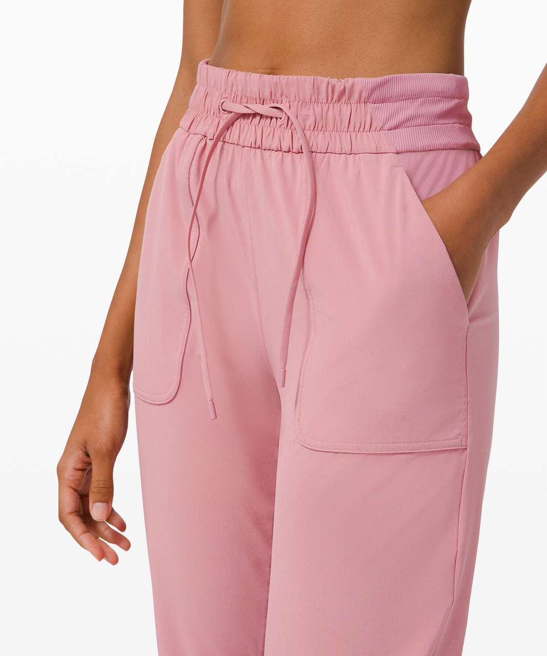 Lululemon Beyond the Studio Crop - Pink Taupe