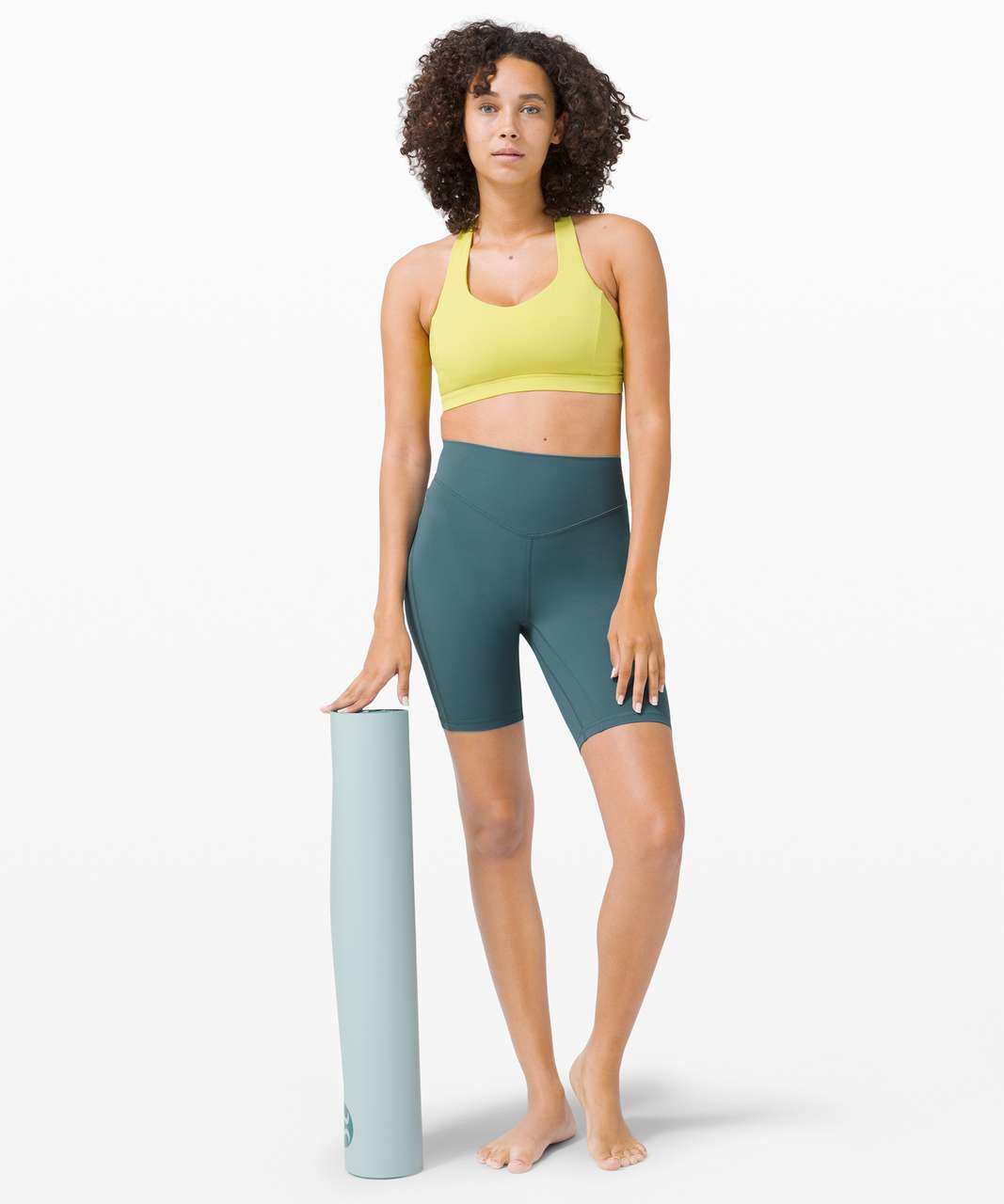 Lululemon Every Arc High-Rise Short 8" - Desert Teal