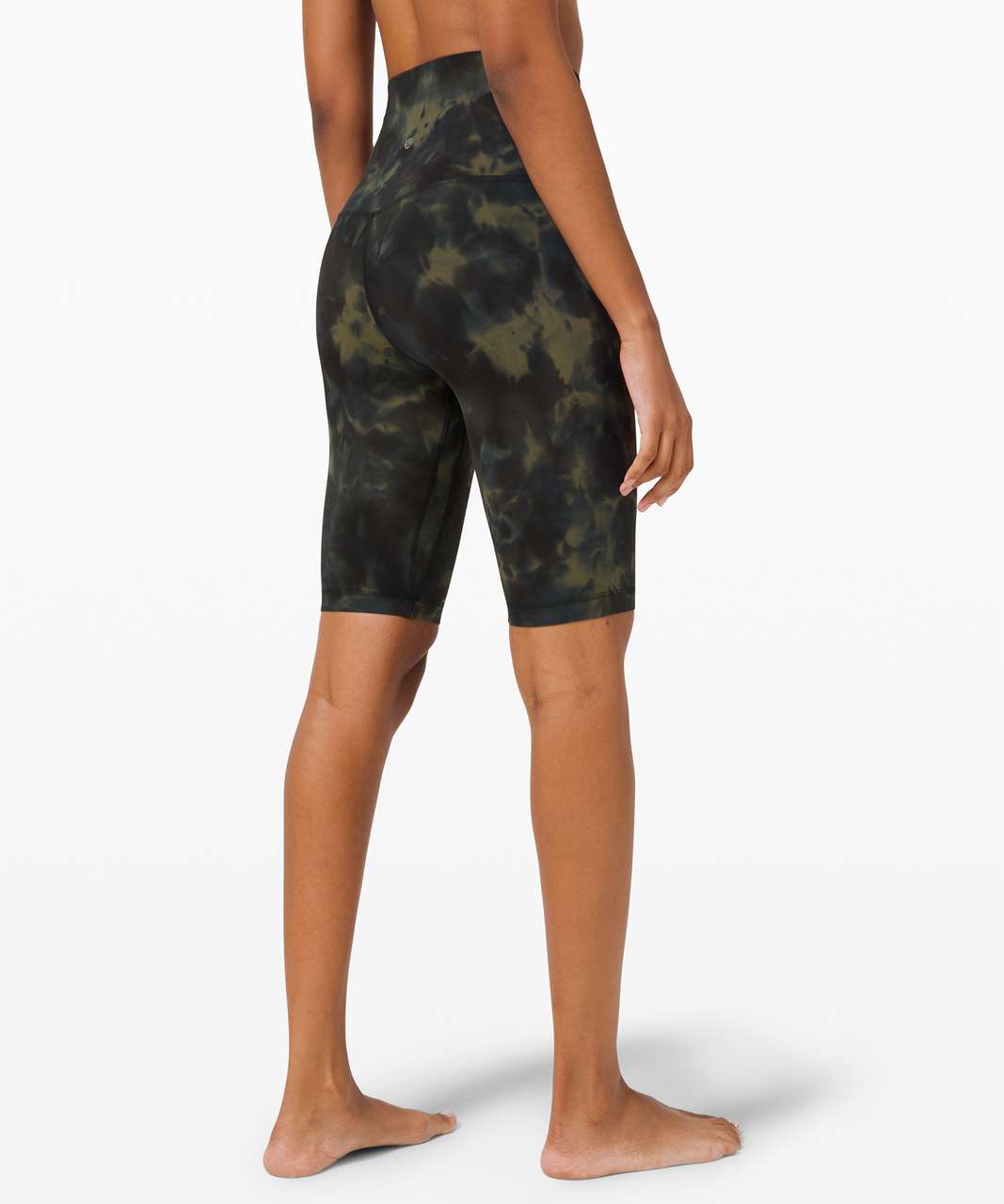 Lululemon Align Super High Rise Short Diamond Dye *10" - Diamond Dye Graphite Grey Bronze Green