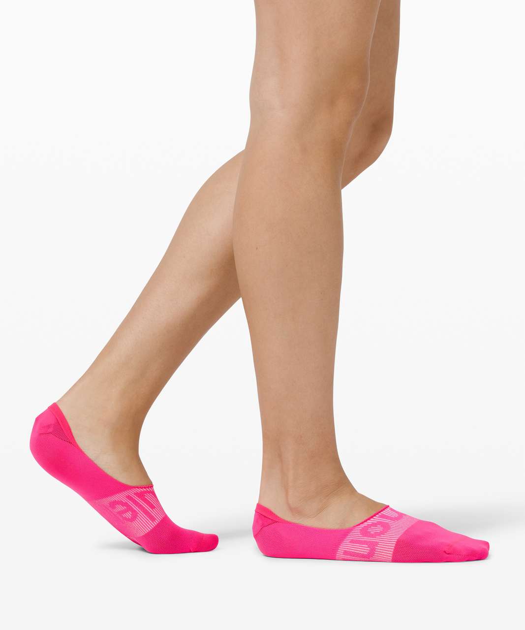 Lululemon Daily Stride No Show Sock *3 Pack - Pink Highlight / Highlight Yellow / Sunset