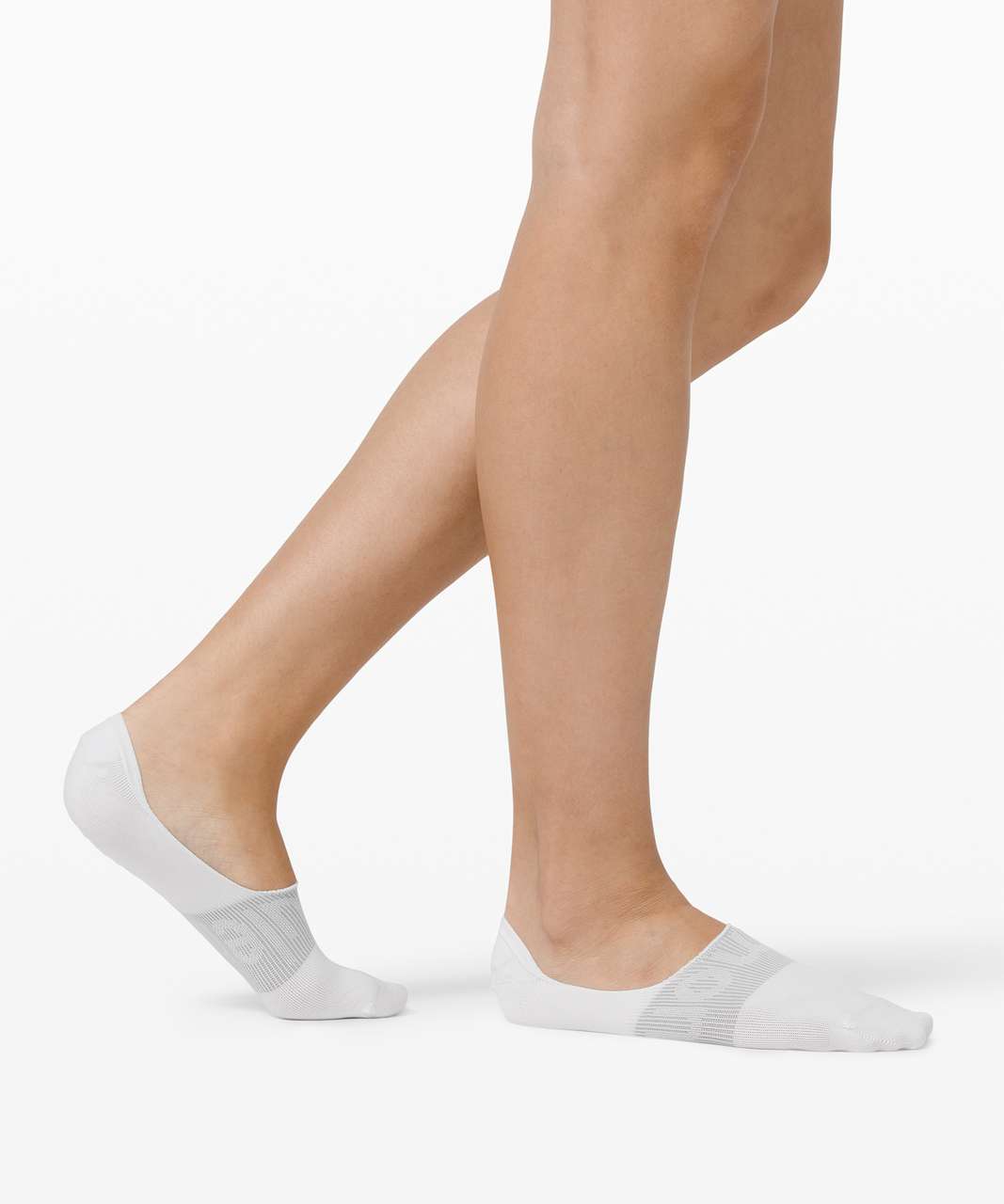 Lululemon Daily Stride No Show Sock *3 Pack - White / White / White