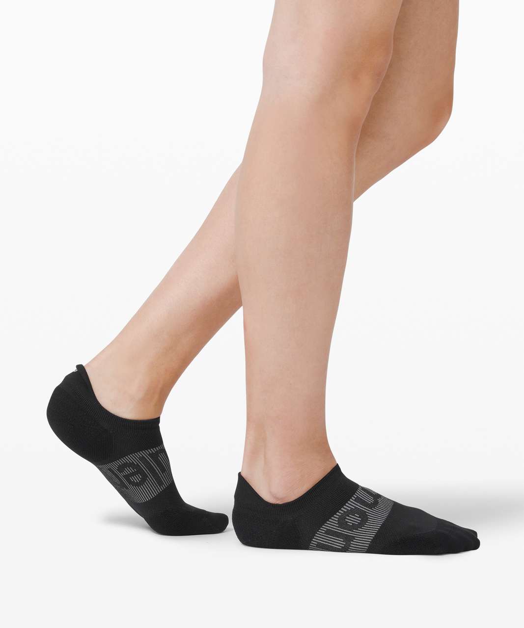 Lululemon Power Stride Tab Sock Wordmark *3 Pack - Black