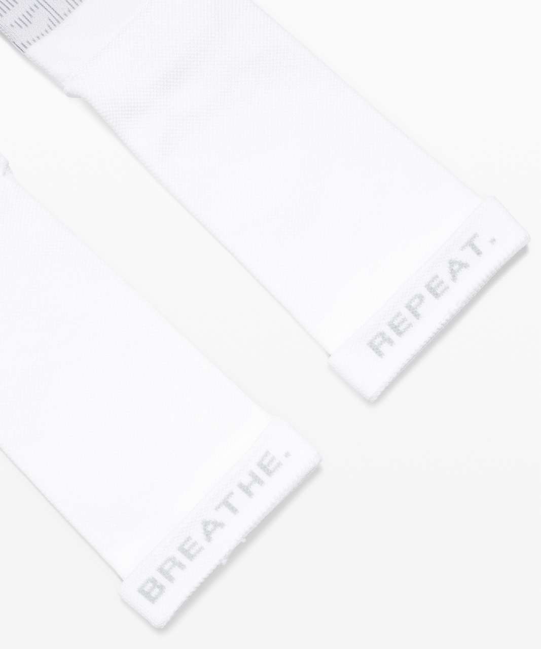 Lululemon Power Stride Crew Sock Wordmark *2 Pack - White