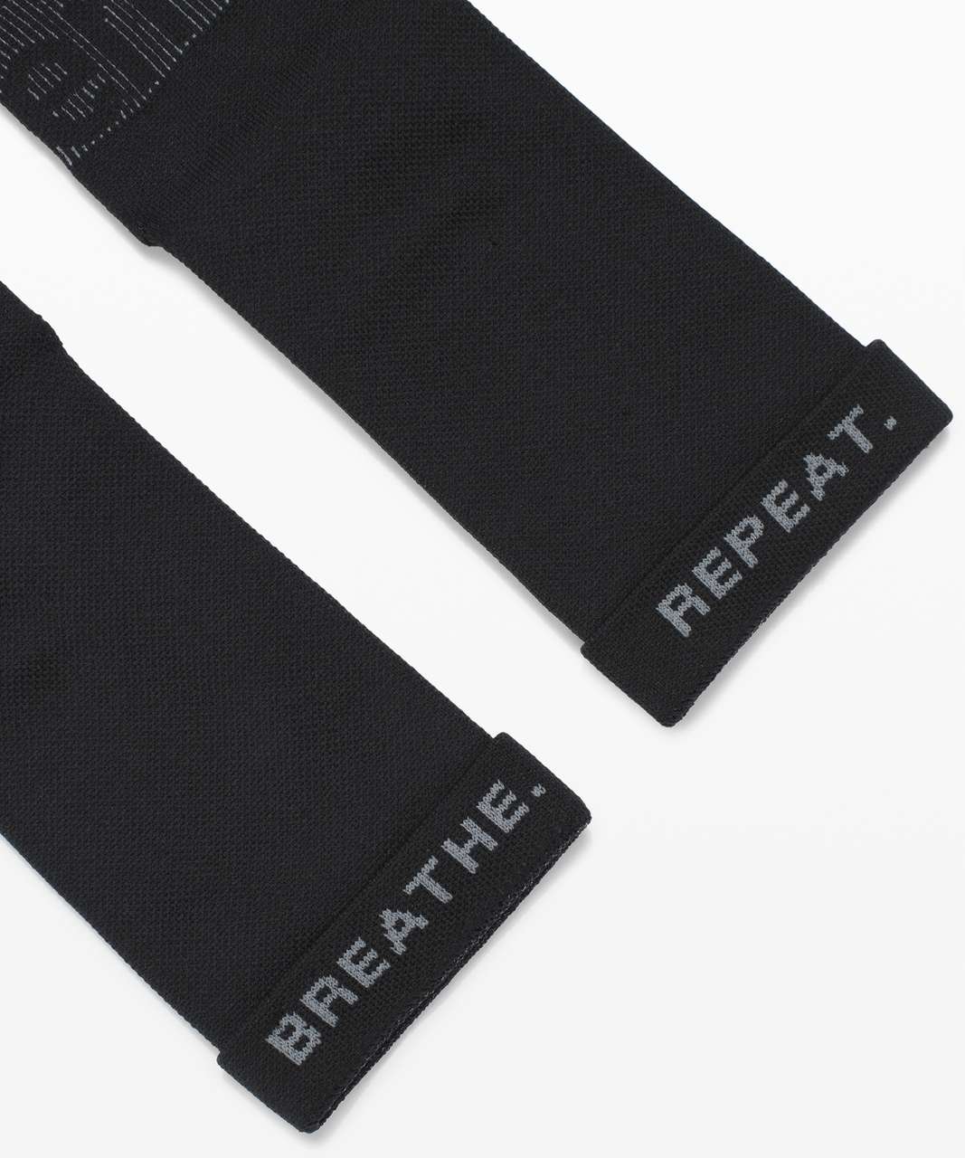 Lululemon Power Stride Crew Sock *Wordmark - Black