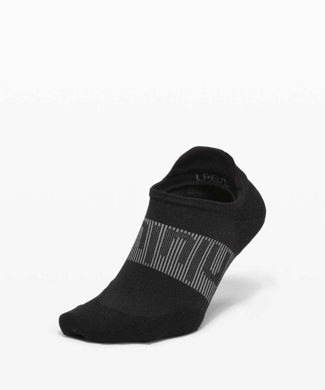 Lululemon Power Stride Tab Sock *Wordmark - Black