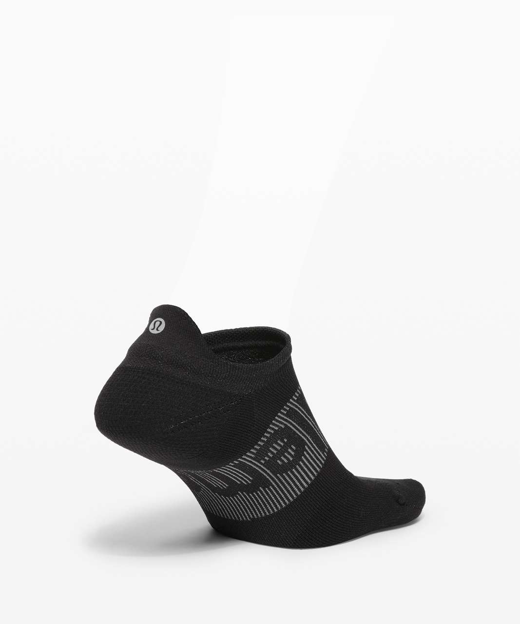 Lululemon Power Stride Tab Sock *Wordmark - Black