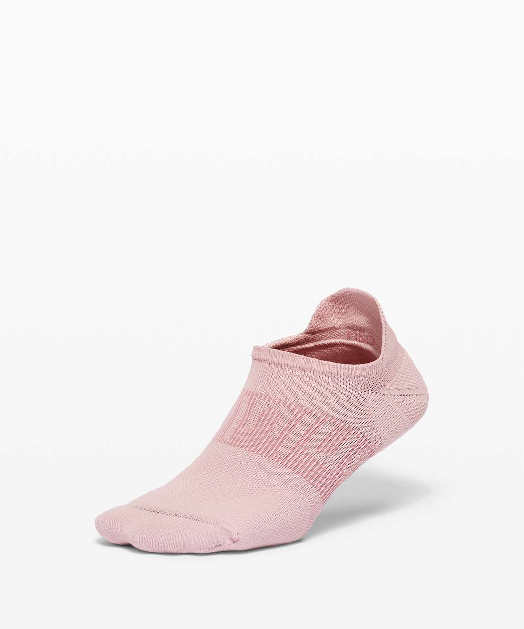 Lululemon Power Stride Tab Sock *Wordmark - Porcelain Pink