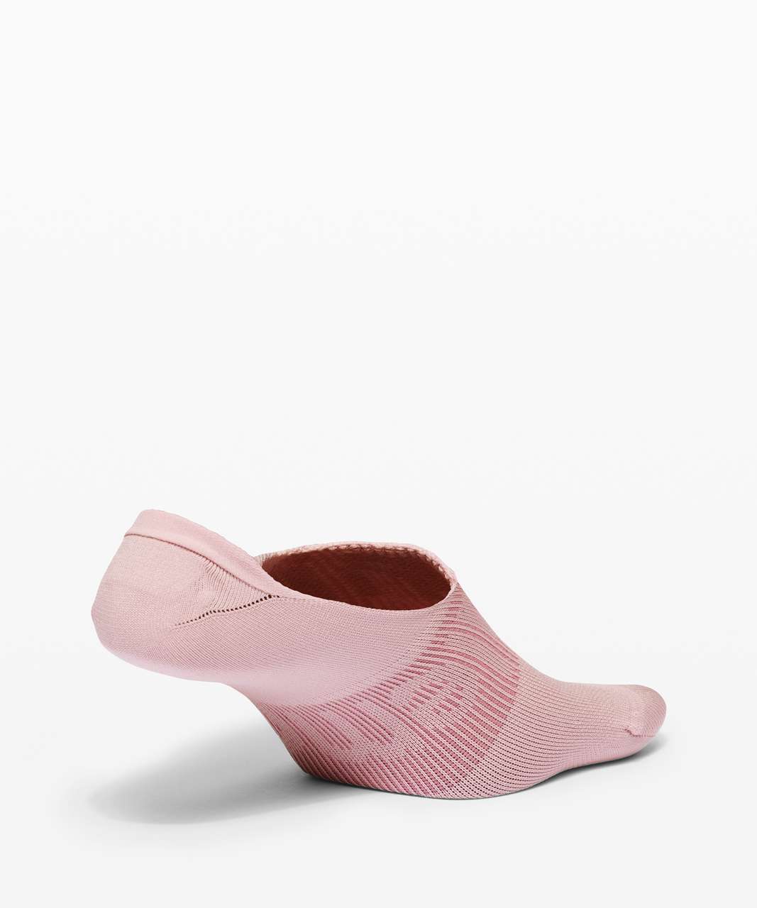 Lululemon Daily Stride No Show Sock *Wordmark - Porcelain Pink