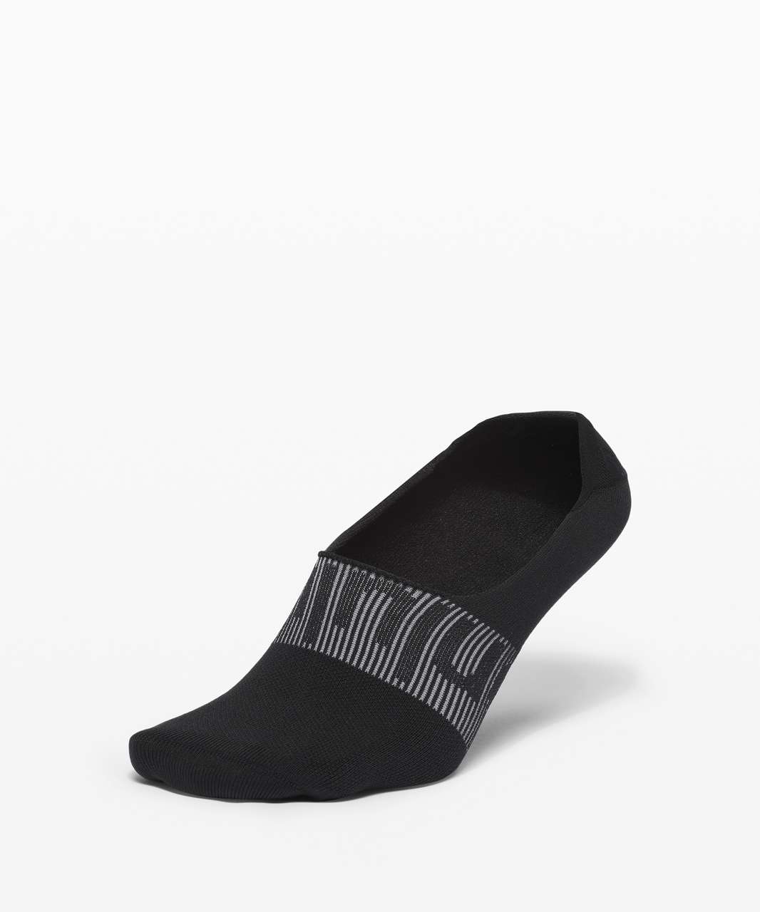 Lululemon Daily Stride No Show Sock *Wordmark - Black