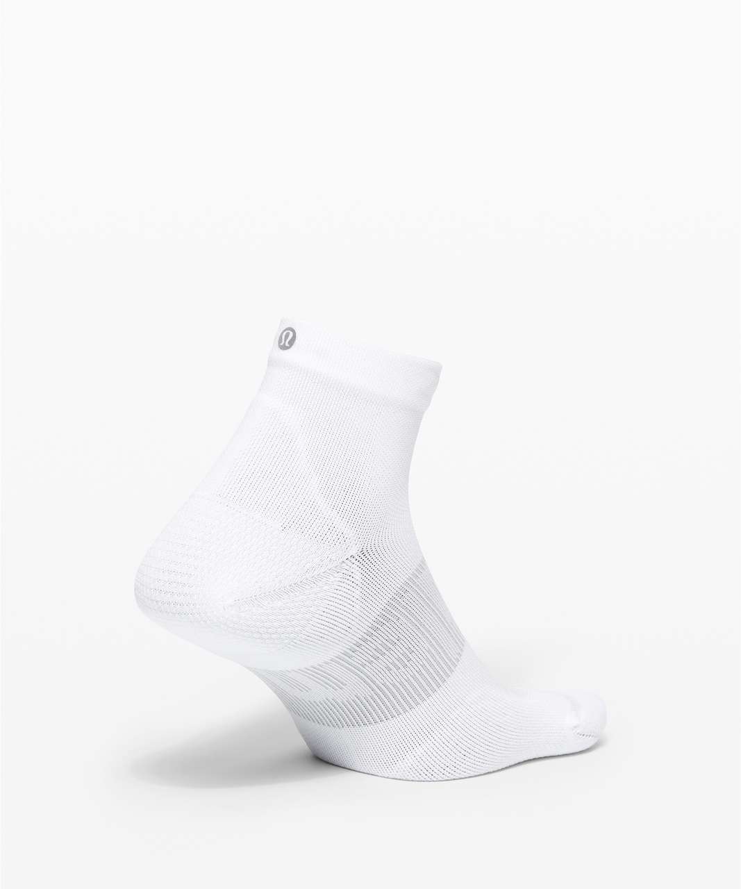 Lululemon Power Stride Ankle Sock *Wordmark - White