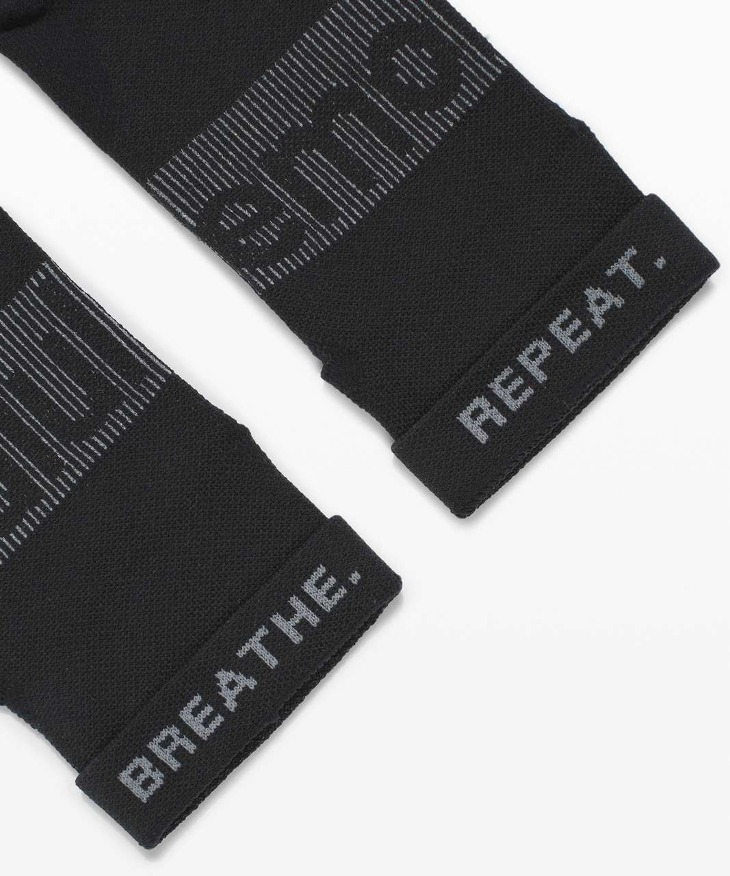 Lululemon Power Stride Ankle Sock *Wordmark - Black