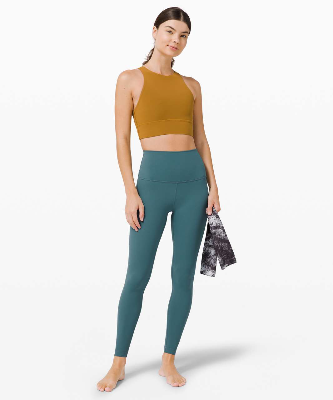 Lululemon Wunder Under High-Rise Tight 25 *Luxtreme Tidewater Teal / size  6