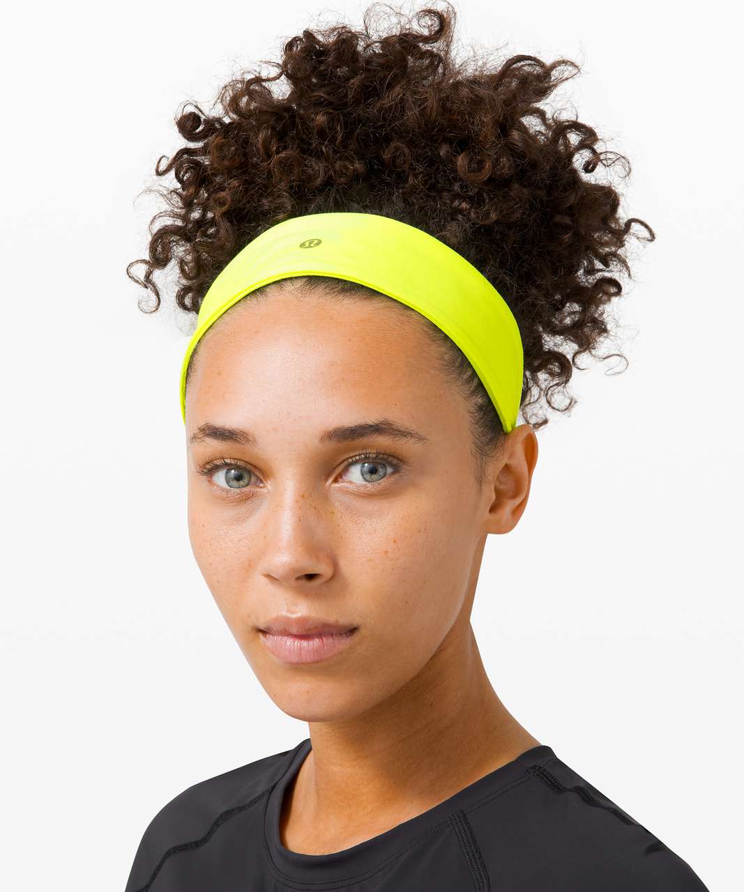 Lululemon Fly Away Tamer Headband II *Luxtreme - Highlight Yellow