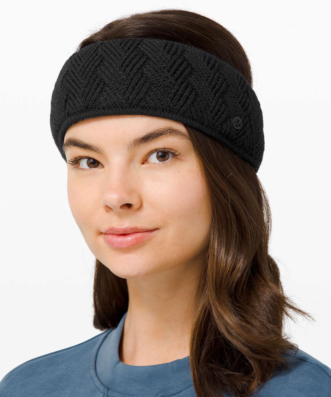 Lululemon Sherpa Weave Earwarmer - Black